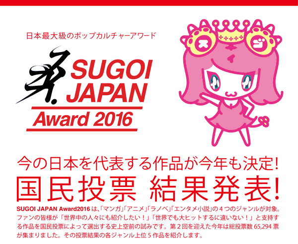 Sugoi Japan Award